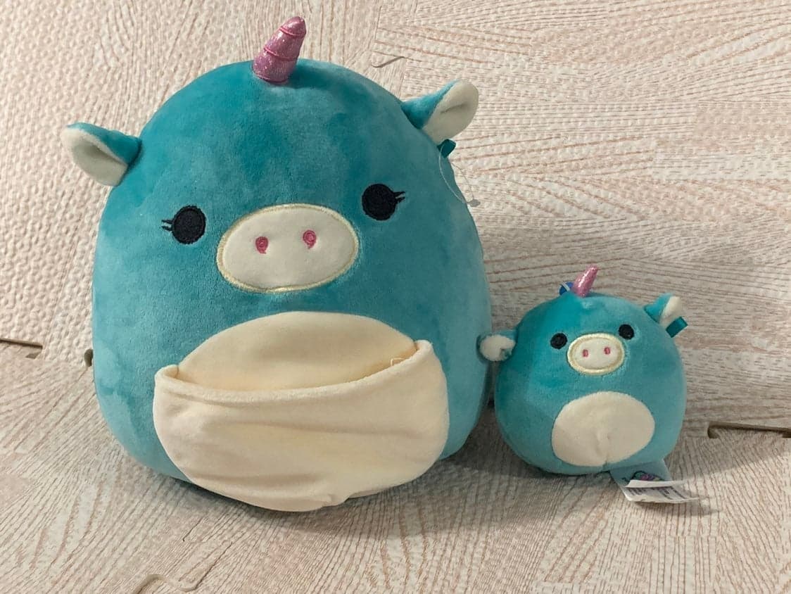 8’ Ace And Clip Unicorn Mommy Exclusive Squishmallow Hard To Find Rare plush - Thumbnail 4