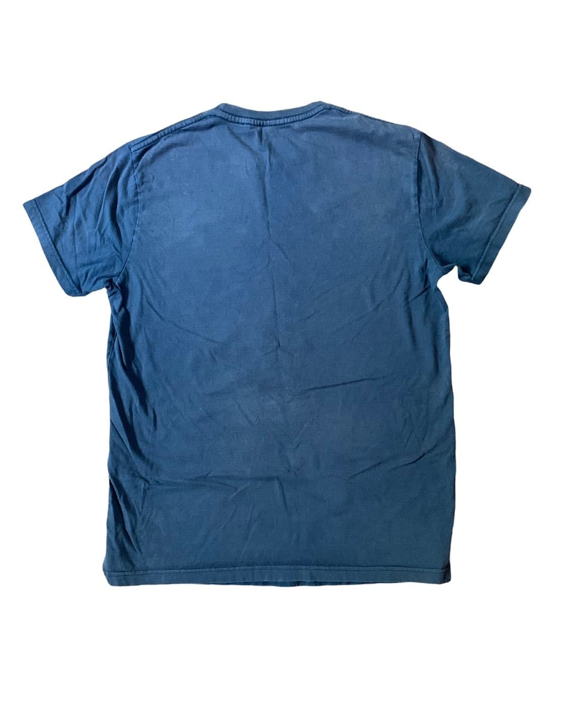 Akoo Brand Mens Size Large Navy Eagle T-Shirt - Thumbnail 2