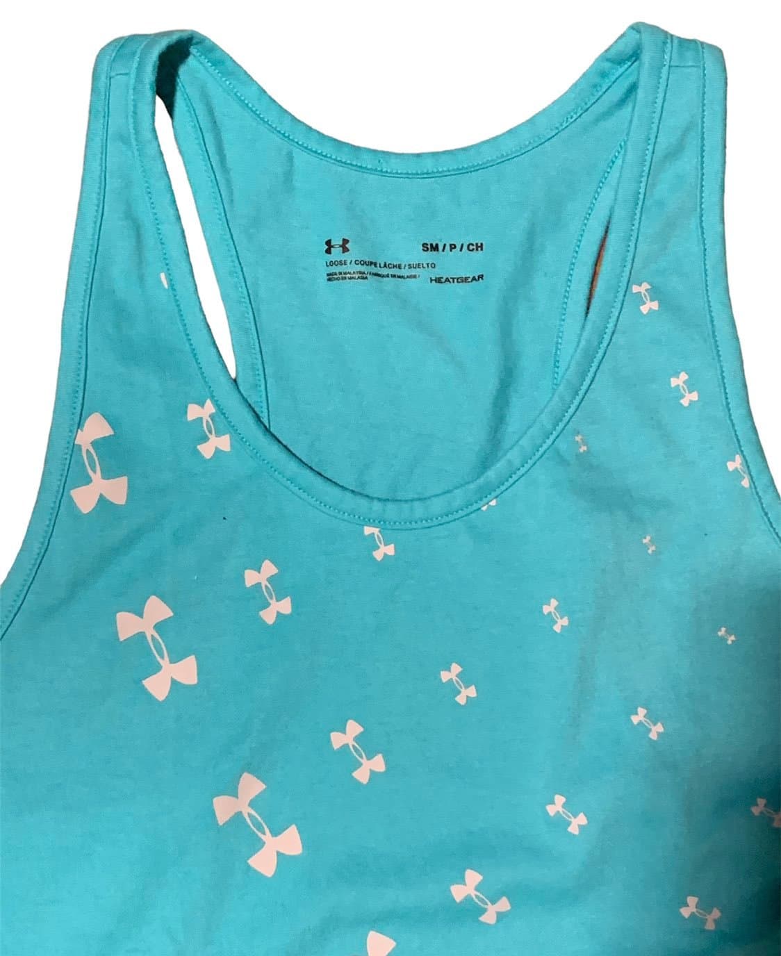 Tank Top Under Armour Womens Heatgear Top Size S - Thumbnail 2