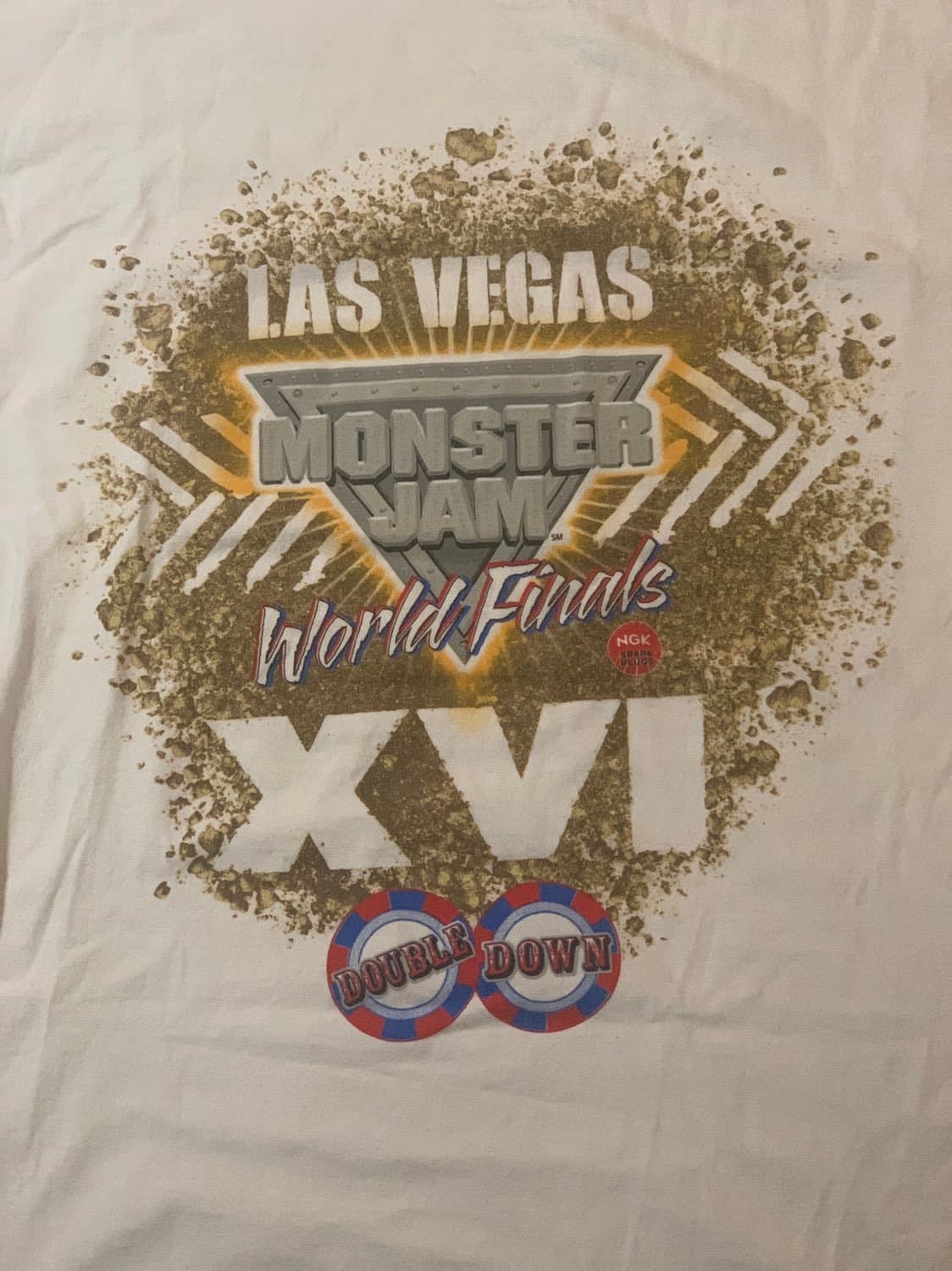 Monster Jam XVI World Finals Las Vegas Mens T Shirt L - Thumbnail 2