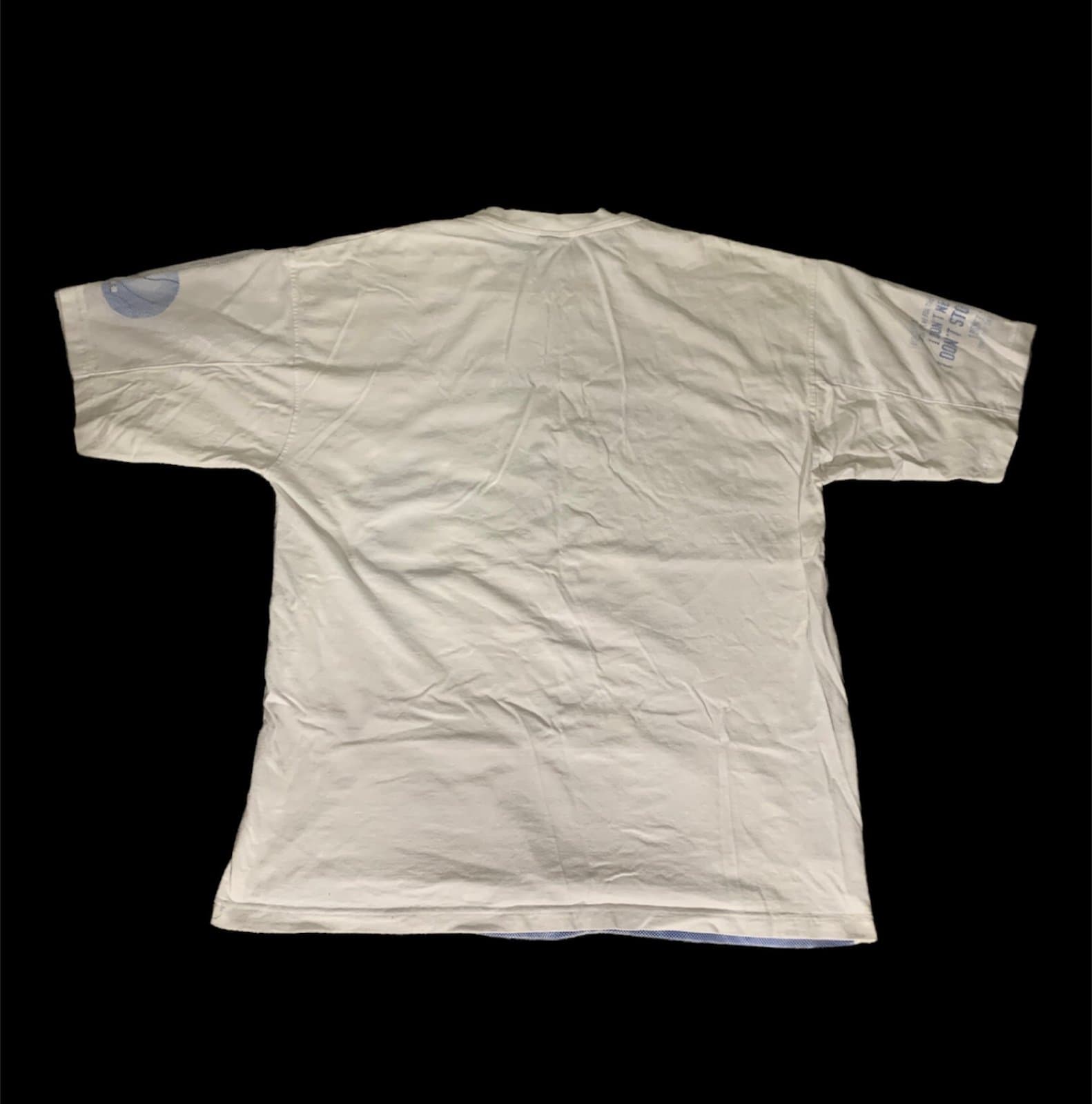 Vintage 90s BoomX Jeans Basketball T-Shirt 2XL - Thumbnail 5
