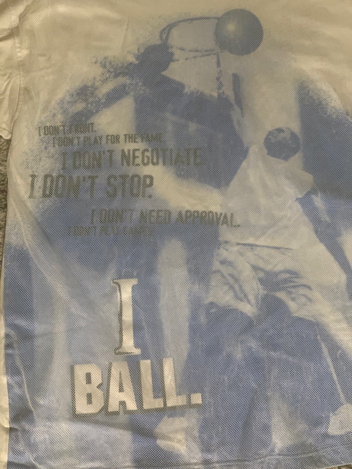 Vintage 90s BoomX Jeans Basketball T-Shirt 2XL - Thumbnail 2