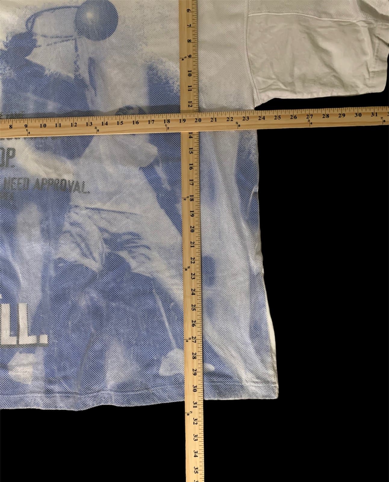 Vintage 90s BoomX Jeans Basketball T-Shirt 2XL - Thumbnail 6