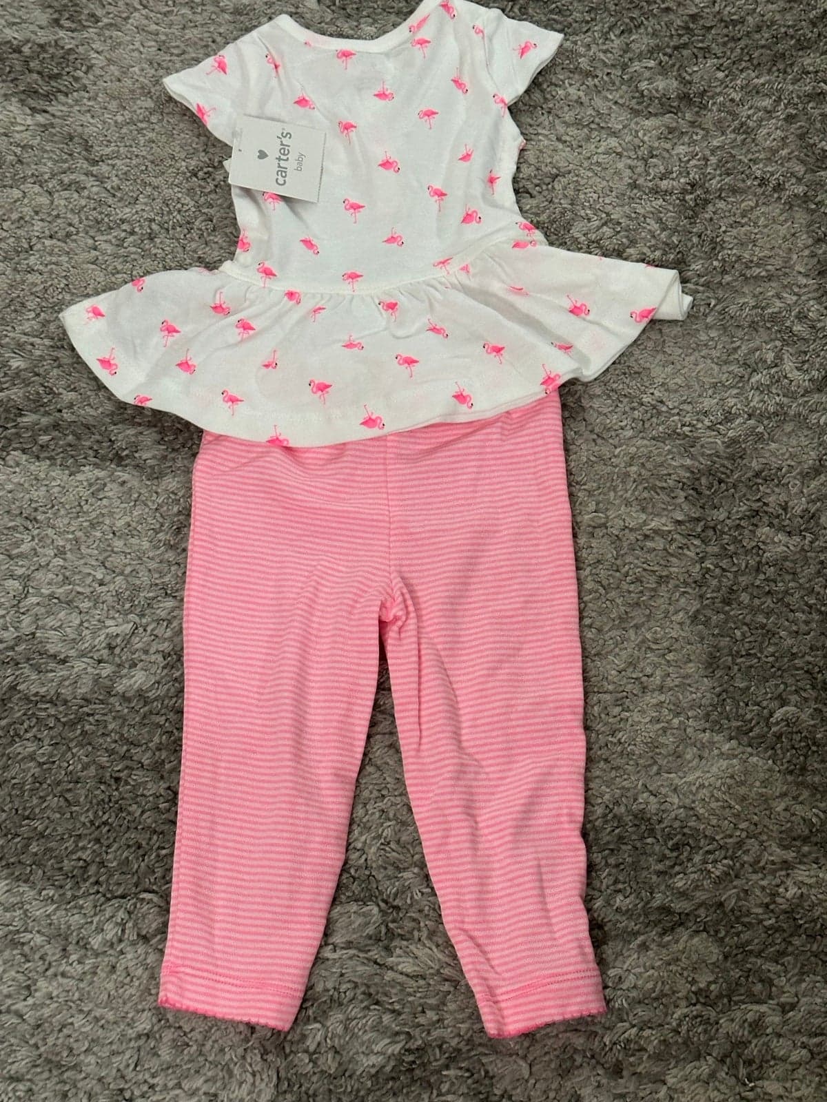 Carter Baby 9 month girls outfit bundle nwt - Thumbnail 4