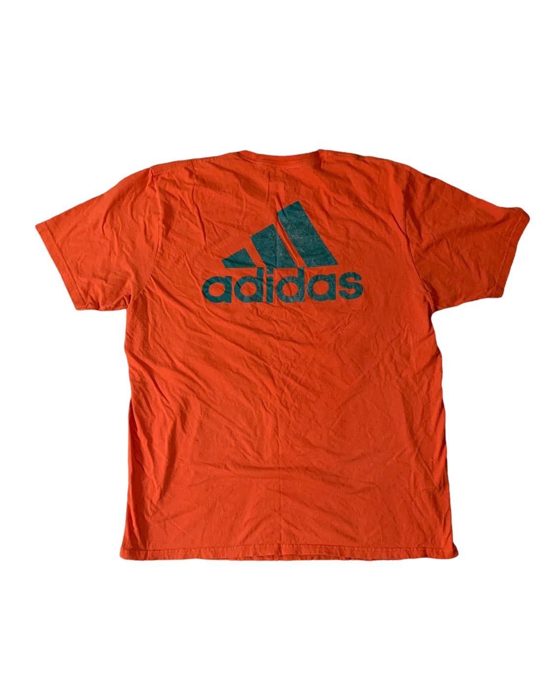 Miami Hurricanes “The U” Adidas T-shirt Mens XL - Thumbnail 2