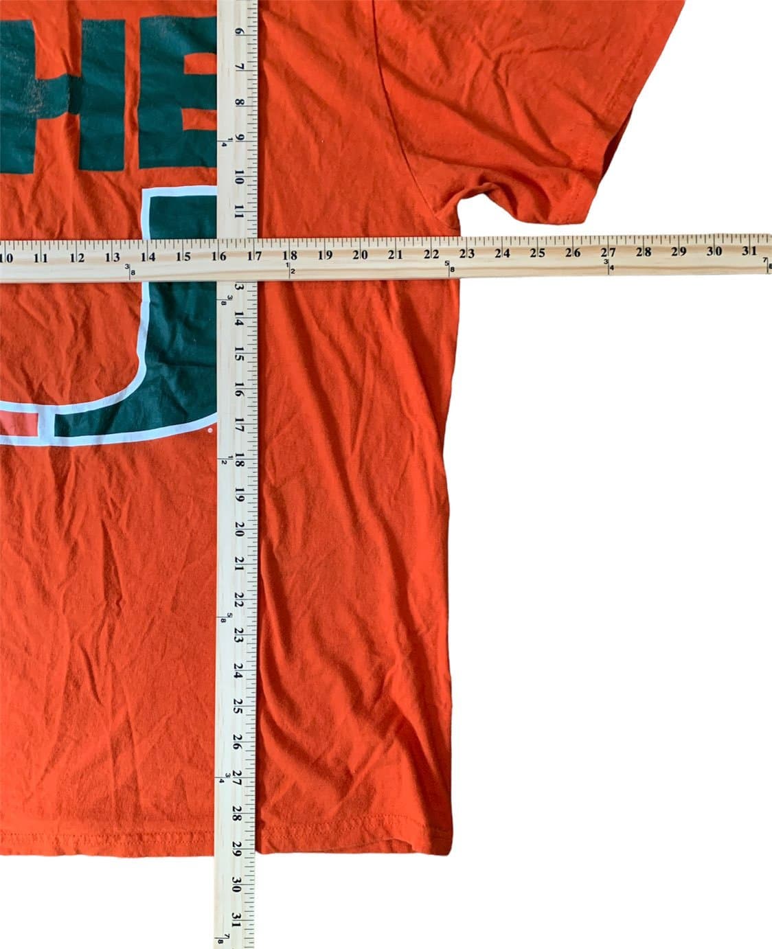 Miami Hurricanes “The U” Adidas T-shirt Mens XL - Thumbnail 7