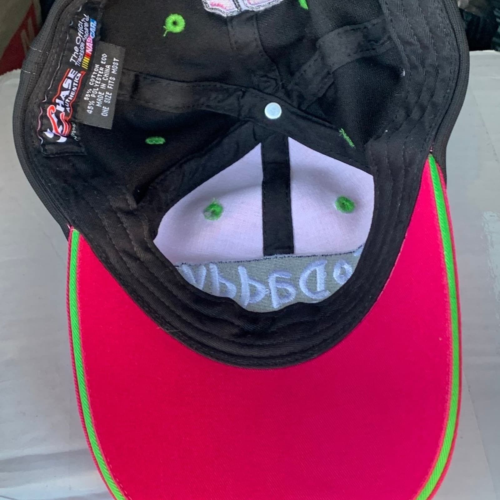 NASCAR Chase Authentics Danica Patrick Breast Cancer Hat - Thumbnail 7