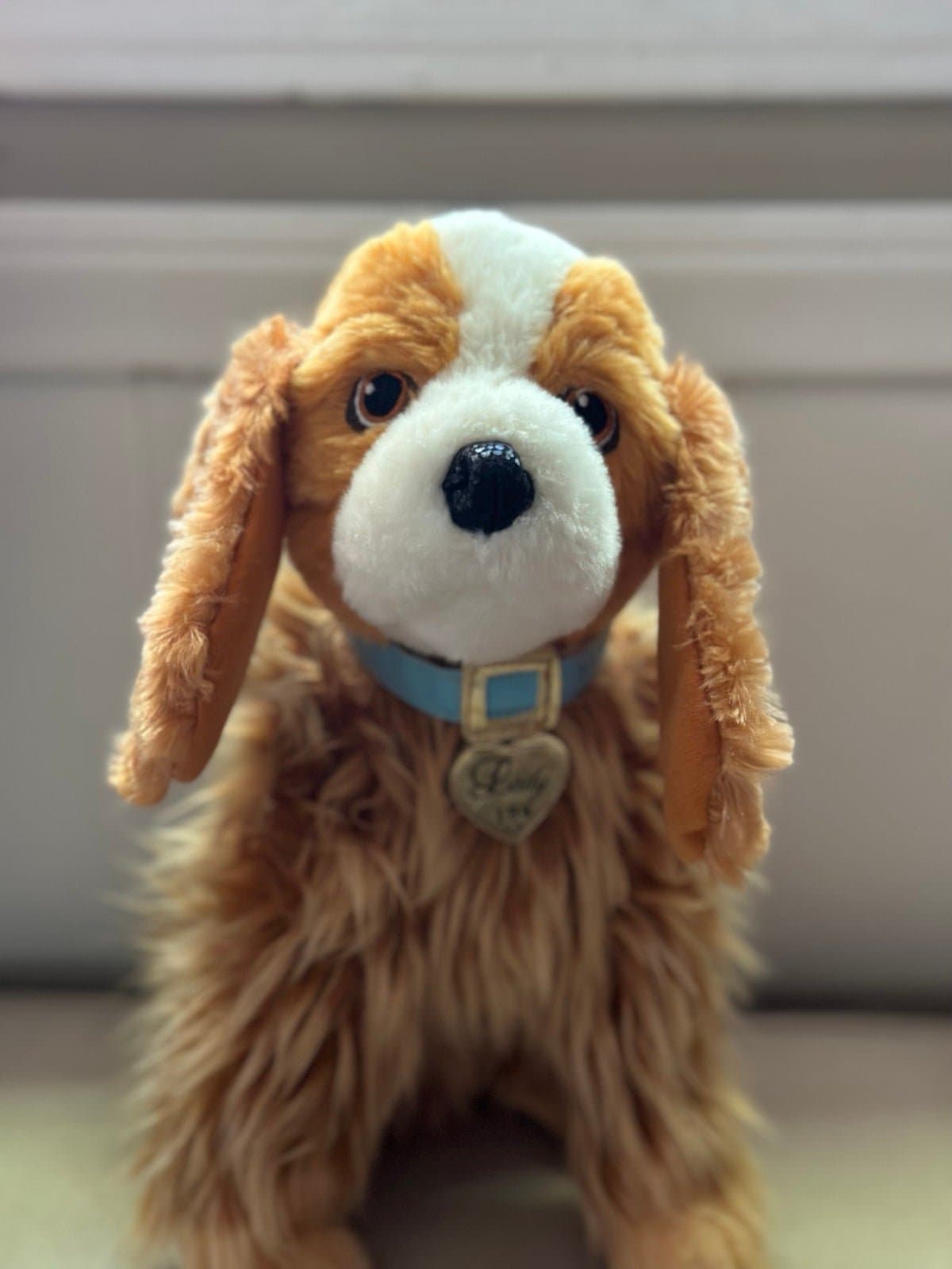 Disney Parks 12" Lady & The Tramp Plush Live Action Dog Spaniel Realistic Stuffy - Thumbnail 5