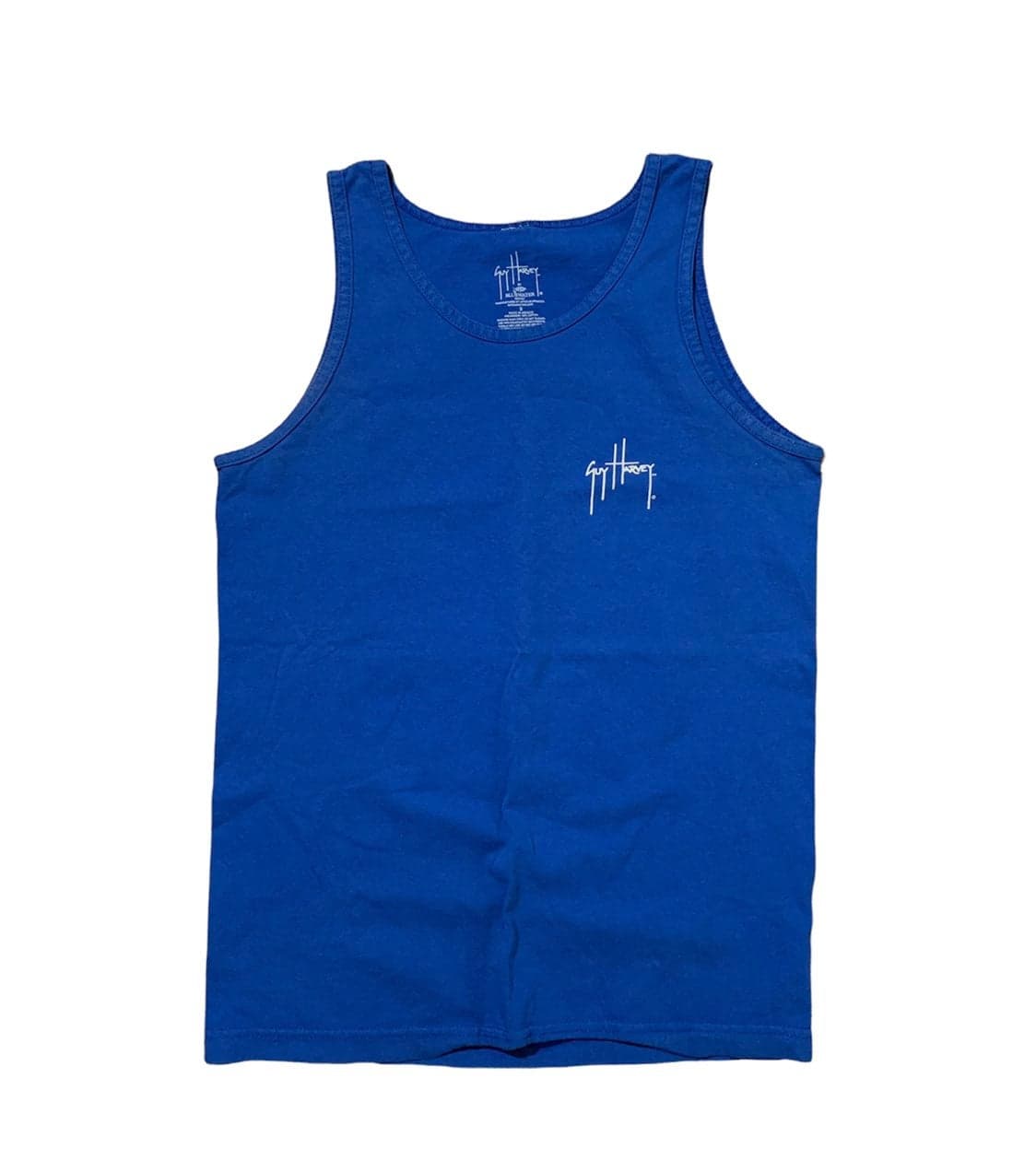 Guy Harvey Blue Tank Top Men's Small tee - Thumbnail 2