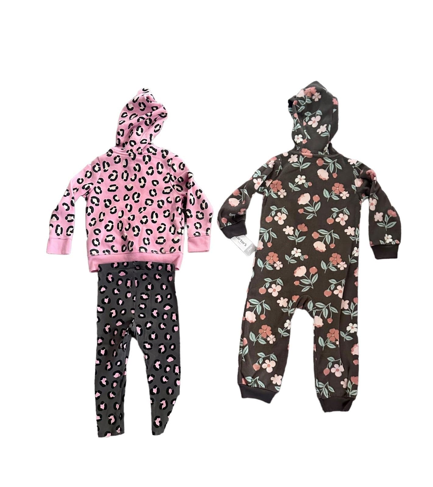 Lot 2 Toddler Girls 2T - 24M Winter Outfits Carter’s - Thumbnail 4