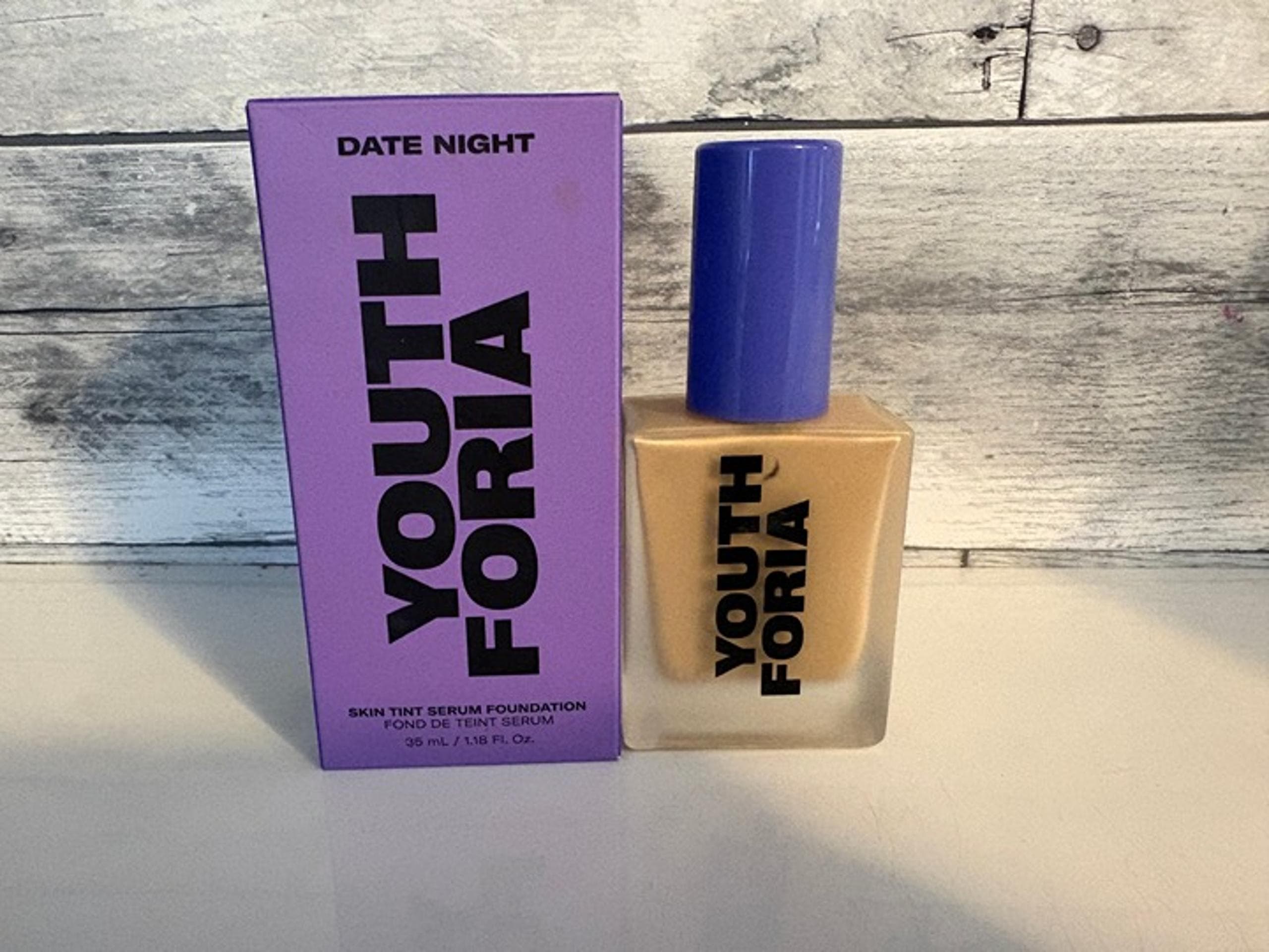 $48msrp Youthforia Date Night Skin Tint Serum Foundation 315 (Light Medium to Medium-Neutral) 1.18 Oz - Thumbnail 7