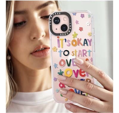 📱 IVENCASЕ Floral Phone Case – iPhone 13 / iPhone 14 ✨ - Thumbnail 6