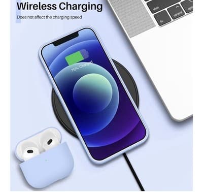 💙 iPhone 12 Mini Light Blue Silicone Case - Thumbnail 5