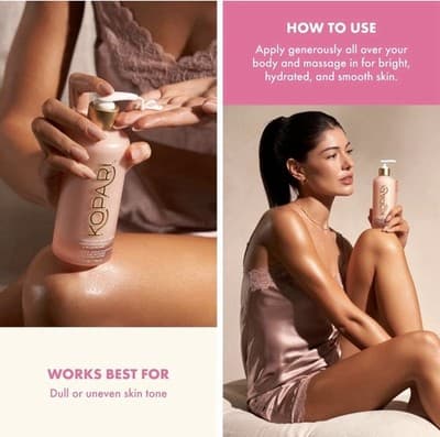 Kopari Brightening Silk Body Cream with 2% Niacinamide, AHAs & Kakadu Plum ̵ - Thumbnail 5