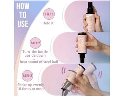 UCANBE Ultra Matte Makeup Setting Spray for Oily Skin, Long Lasting Finishing - Thumbnail 4