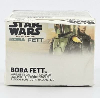 Star Wars Book of Boba Fett - Boba Fett Bluetooth Speaker Bitty Boomers New - Thumbnail 7