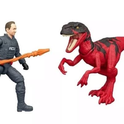 Mattel Jurassic World Legacy Collection Chopper Chase Pack with ACU Pilot and At - Thumbnail 4