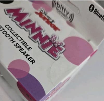 Bitty Boomer Disney Minnie Mouse Mini Bluetooth Speaker - Thumbnail 9