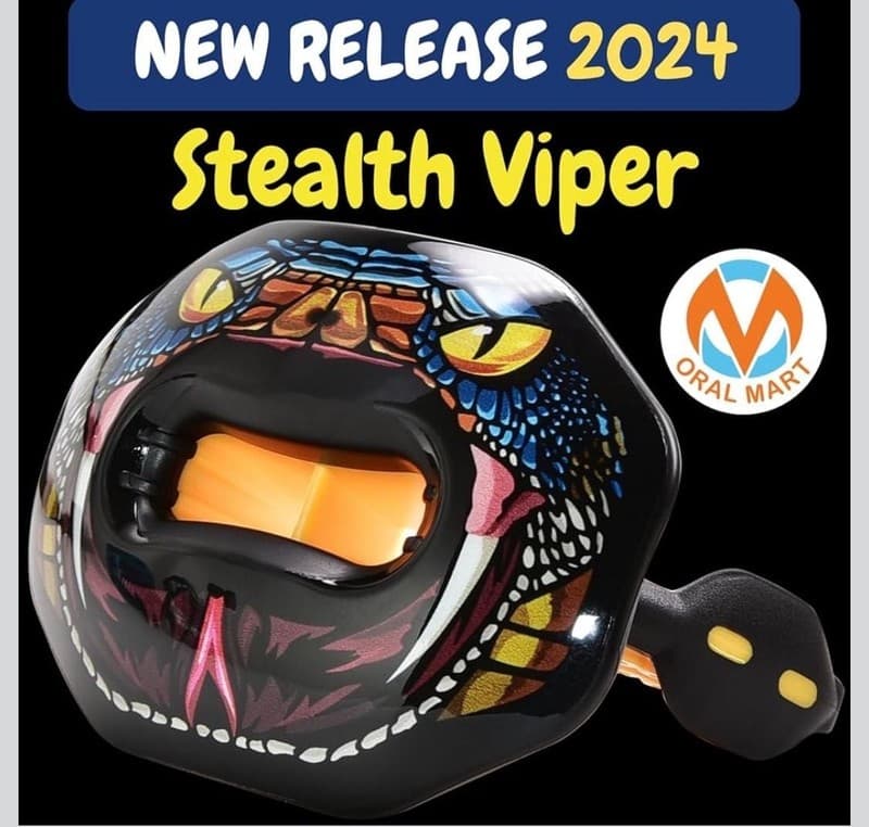 Oral Mart Stealth Viper Football Mouth Guard with 3D Lip Fit Design - Thumbnail 4