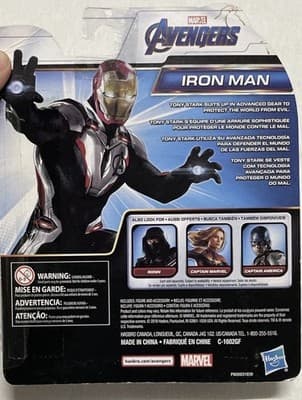 Hasbro Marvel Avengers: Endgame Team Suit Iron Man 6" Action Figure - Thumbnail 6