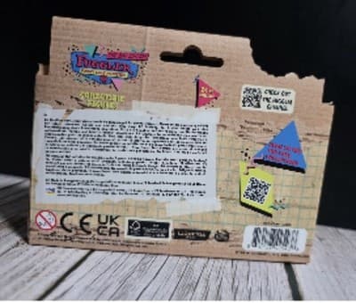 Fuggler RAD EDITION 2.25" Figures 2pk INDECISIVE MONSTER & SKETCHY SQUIRREL PINK - Thumbnail 2