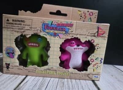 Fuggler RAD EDITION 2.25" Figures 2pk INDECISIVE MONSTER & SKETCHY SQUIRREL PINK - Thumbnail 3