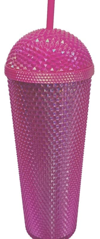 Starbucks 24oz Studded Cold Cup Tumbler Pink Iridescent - Thumbnail 2