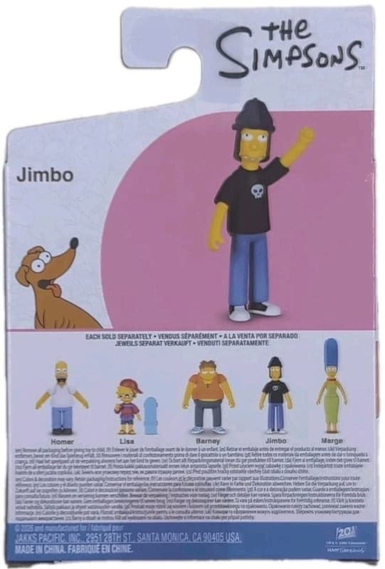 The Simpsons Jakks Pacific Jimbo Action Figure - Thumbnail 3
