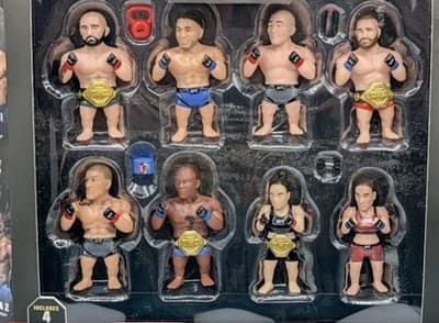 UFC Collectible Fights Octagon Fighters PMI Collectible Fights 8 Figurines Set - Thumbnail 2