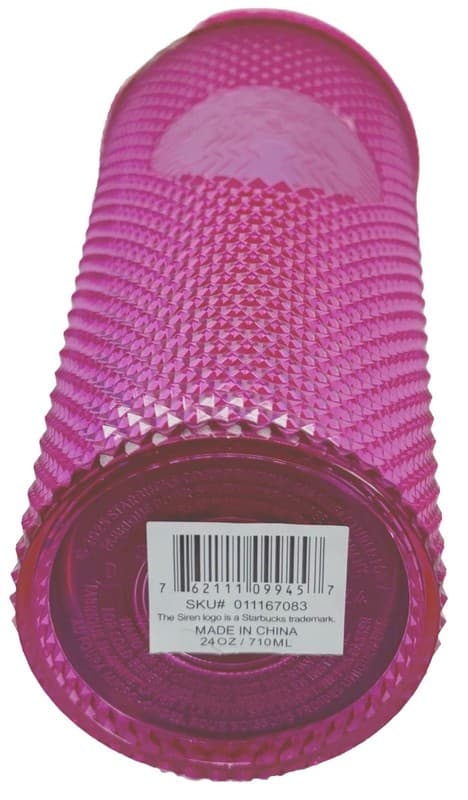 Starbucks 24oz Studded Cold Cup Tumbler Pink Iridescent - Thumbnail 4