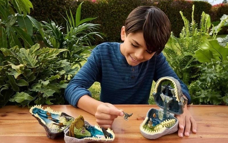 Mattel Jurassic World Rebirth Micro Adventures Spinosaurus Playset - Thumbnail 4