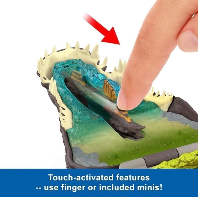 Mattel Jurassic World Rebirth Micro Adventures Spinosaurus Playset - Thumbnail 2