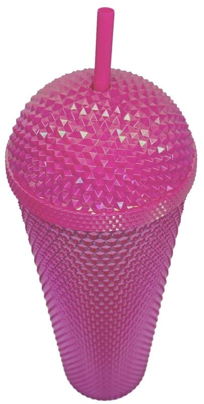Starbucks 24oz Studded Cold Cup Tumbler Pink Iridescent - Thumbnail 3