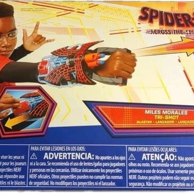 Hasbro Nerf Spider-Man Across the Spider-Verse Miles Morales Tri-Shot Blaster - Thumbnail 2