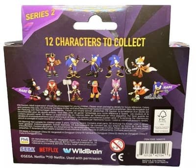 Sonic Prime Series 2 Knuckles & Amy Collectible Figues 2 Pack - Thumbnail 2