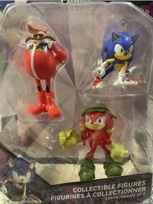 SONIC PRIME COLLECTIBLES 3 PACK, I HAVE OTHER SONIC LISTED AND COMBINE SHIPPING - Thumbnail 2