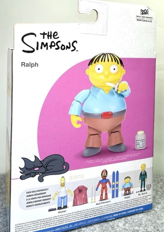 The Simpsons Jakks Pacific Ralph Wiggum Action Figure New In Box - Thumbnail 2