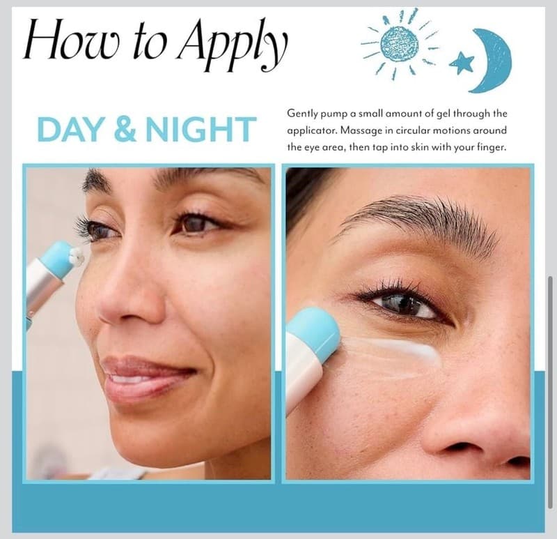 Bliss Eye Do All Things Hydrating & Brightening Eye Gel with Caffeine & Peptides - Thumbnail 4