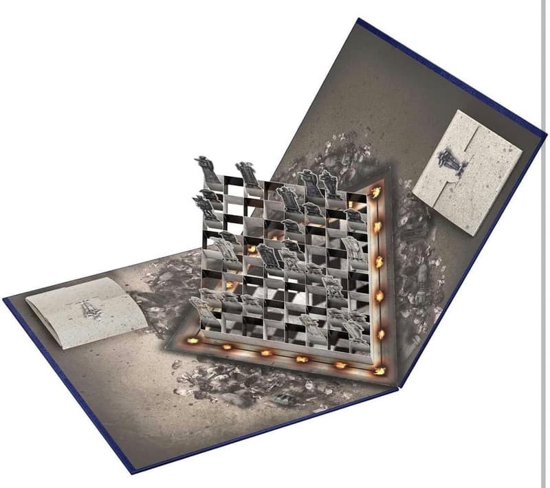 Harry Potter: The Pop-Up Wizard Chess Set by David Hawcock - Thumbnail 3