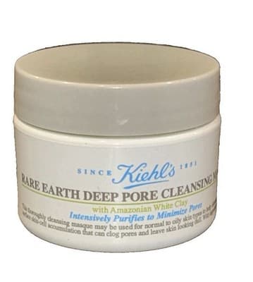 Kiehl's Rare Earth Deep Pore Cleansing Masque 0.5 fl oz/14 ml Travel Size - Thumbnail 4