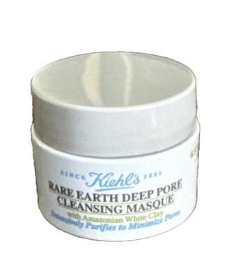 Kiehl's Rare Earth Deep Pore Cleansing Masque 0.5 fl oz/14 ml Travel Size - Thumbnail 3