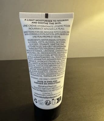 Mitchell and Peach English Leaf Body Souffle Full Size 60 ml 2 oz NEW - Thumbnail 2