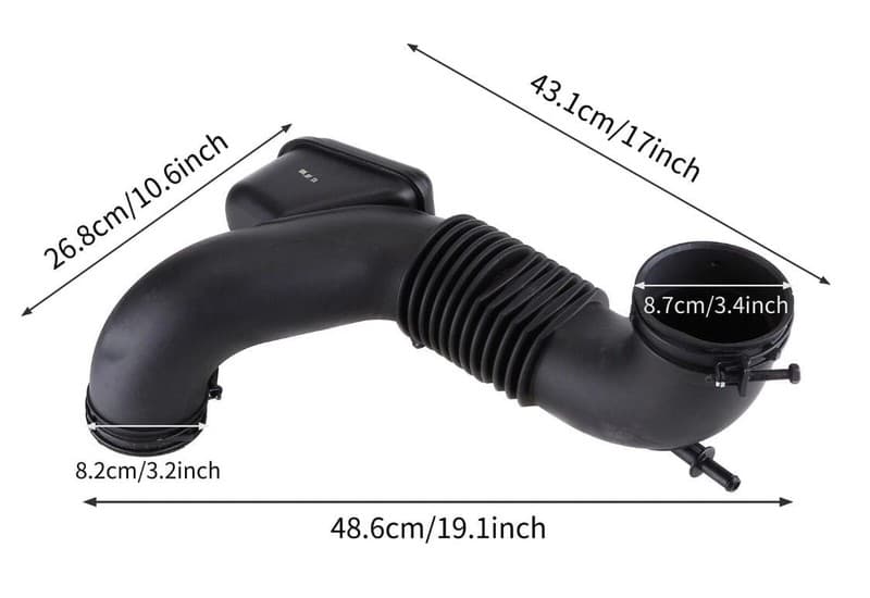 Air Intake Hose for 11-14 Hyundai Sonata 11-15 Kia Optima 281303S160 - Thumbnail 3
