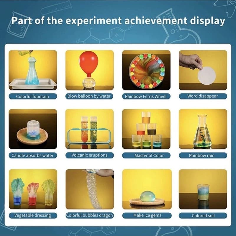 SNAEN STEM Discover Surprise Science Kit - 30 Lab Experiments for Kids - Thumbnail 4