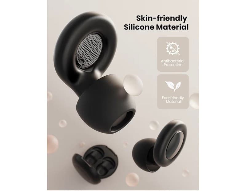 Reusable Silicone Ear Plugs for Sleeping Noise Cancelling, 25dB Noise Reduction - Thumbnail 6