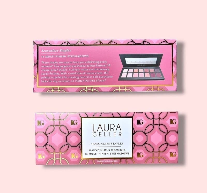 Laura Geller Seasonless Staples Mauve-Ulous Moments 14 Multi-Finish Eyeshadow Pa - Thumbnail 2