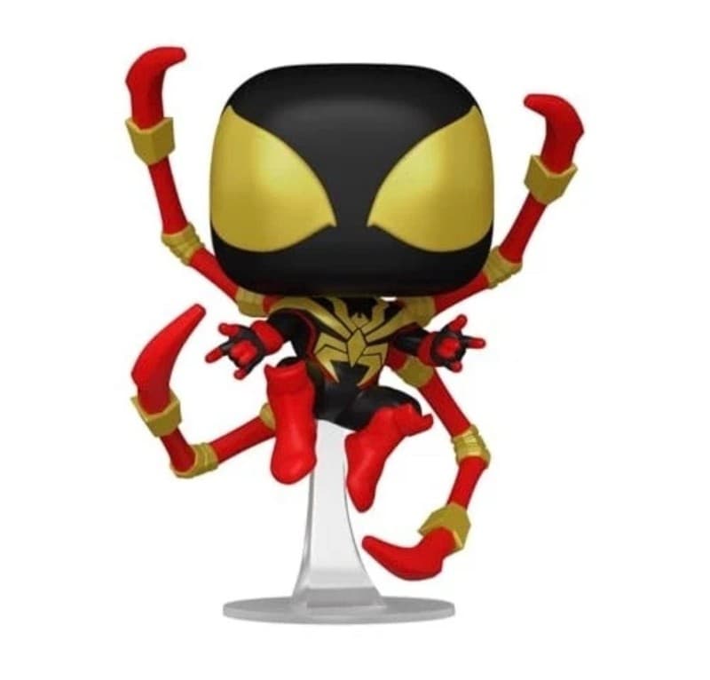 Funko Pop! Marvel: Spider-Man Comics #1448 Miles Morales Iron Spider Vinyl Bobbl - Thumbnail 2