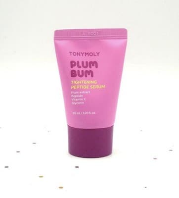 NEW TonyMoly Plum Bum Tightening Peptide Serum Travel Size MINI 30ml/1oz AUTHNTC