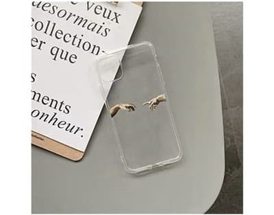 iPhone 14 Pro Case – Creation of Adam Two Hands Design - Thumbnail 3