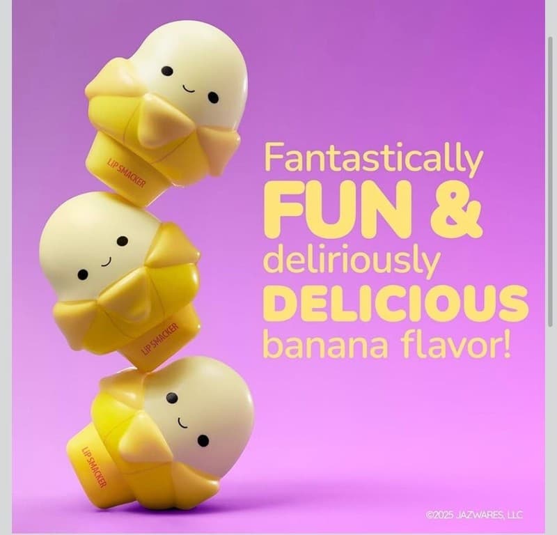 Lip Smacker Squishmallows Junie the Banana Squishy Top Lip Balm - Thumbnail 2